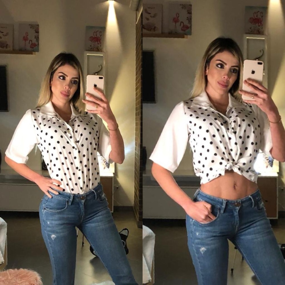 Polka Dot Top
